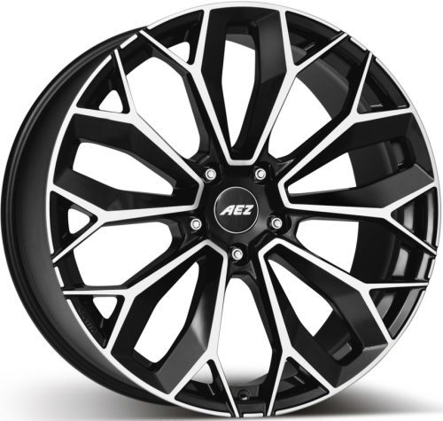 AEZ Leipzig dark 20x9.0 5x112 ET20 d.66.6 Black/polished